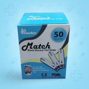 نوار تست قند خون مچ آبی 50 عددی