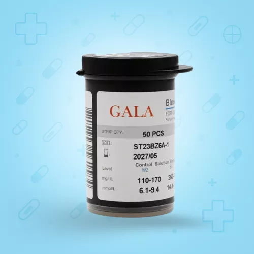 نوار تست قند خون گالا 50 عددی
