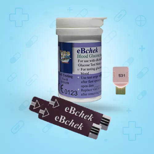 نوار تست قند خون ای بی چک 50 عددی